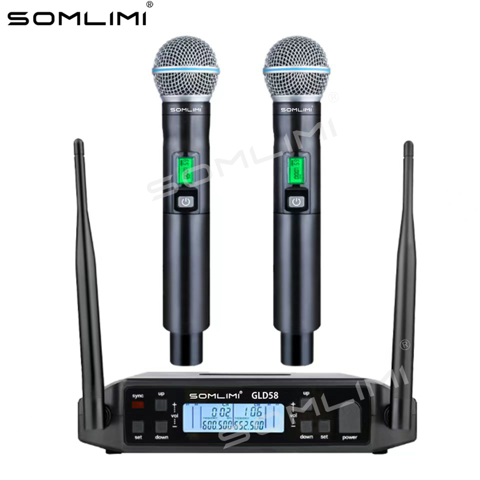 SOMLIMI G24-A58 600MHz Metal H - Shure Mic Sm58 ulasan dan harga